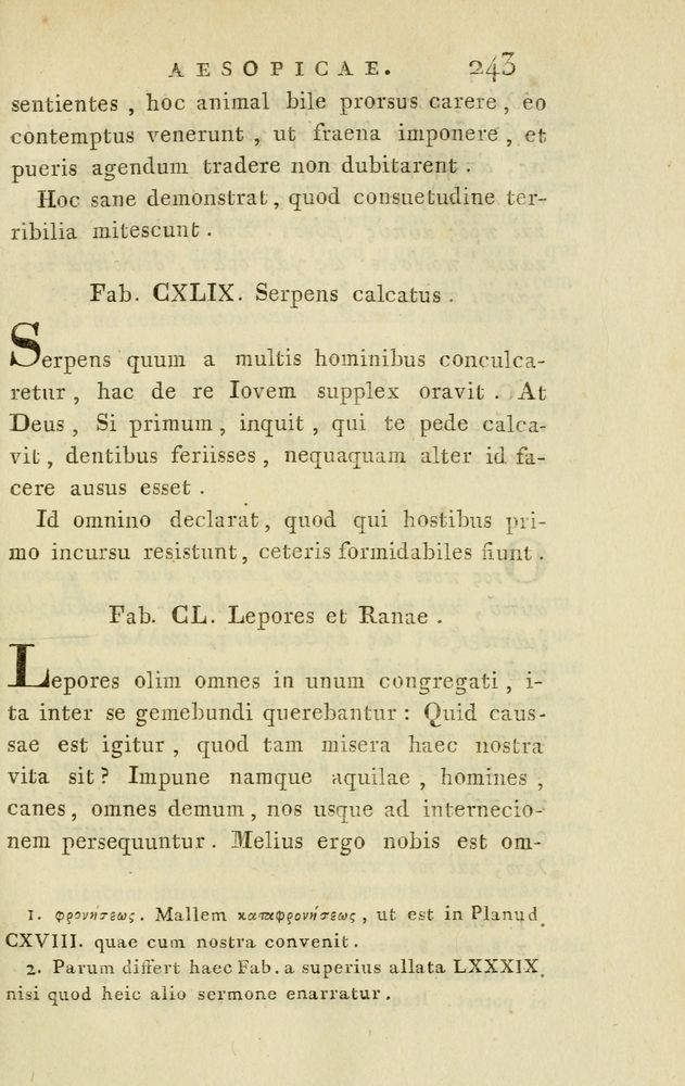 Scan 0289 of Fabvlae aesopicae qvales ante Planvdem ferebantvr ex vetvsto cod