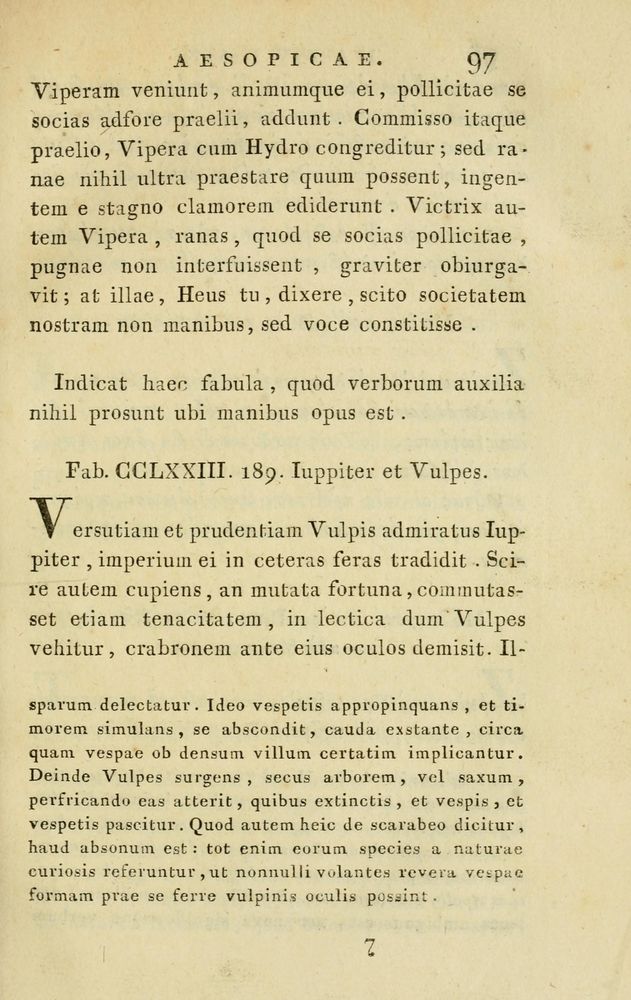 Scan 0467 of Fabvlae aesopicae qvales ante Planvdem ferebantvr ex vetvsto cod